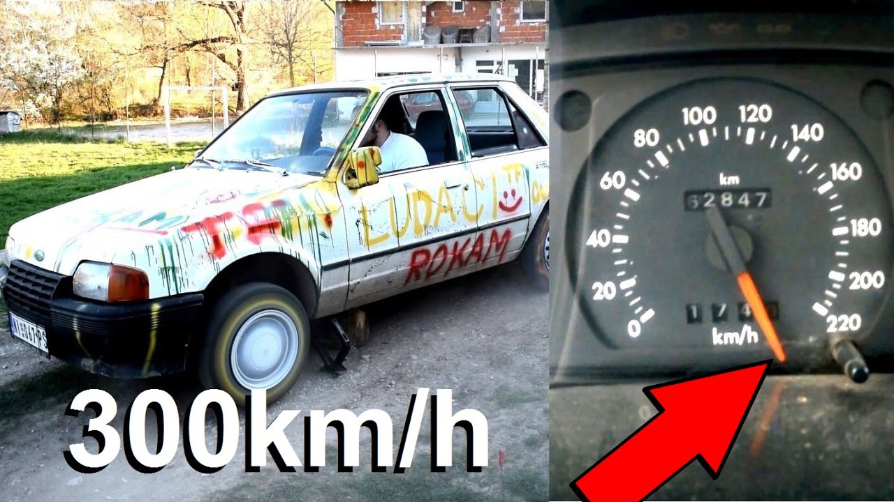 FORD ORION GOING 300 KM/H - YouTube