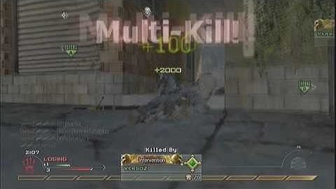 Multikill on search and destroy with stealth bomber