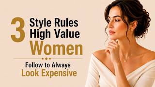 3 Style Rules Every High Value Woman Follows to Look Expensive Without Spending More