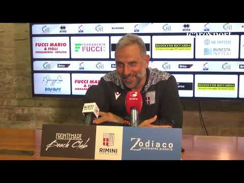 Icaro Sport. Rimini-Fermana 2-2, il dopogara di Marco Gaburro