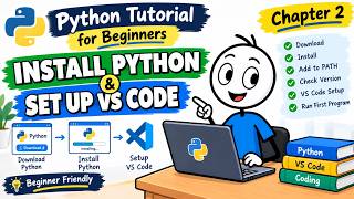 How to Install Python & Set Up VS Code | Python Tutorial for Beginners | Chapter 2
