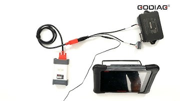 How to Connect Autel and Godiag JLR KVM Cable to Diagnose 2016 Land rover RFA Module- OBDII365