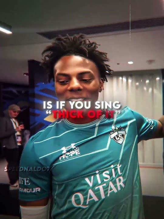 iShowSpeed Makes KSI Sing THICK OF IT 😂