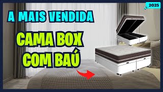 Cama Box Com Baú Queen + Colchão De Molas Anjos Classic Superlastic/ Baú Box Casal Mais Vendida 2025