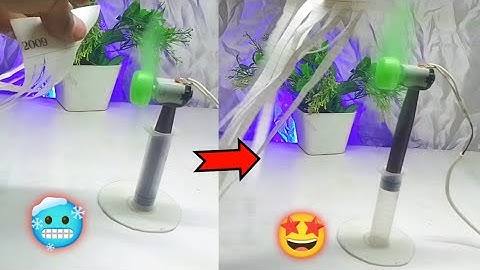 How to making DC table fan ak technical amrit summer Experiment AK Imran experiment