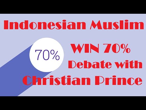 muslim-indonesia---70%-menang-debat-melawan-christian-prince,-topik-hujan-es,-nutfah,-muttah,-sholat