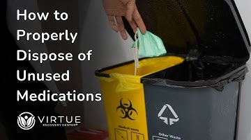 How to Dispose of Unused Medications Responsibly