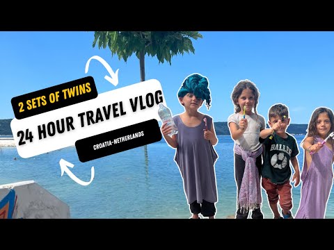24 Hour Travel Vlog: Family Adventure from Croatia to Netherlands (we almost got arrested!) thumbnail