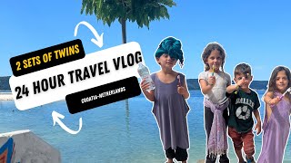 24 Hour Travel Vlog: Family Adventure from Croatia to Netherlands (we almost got arrested!)