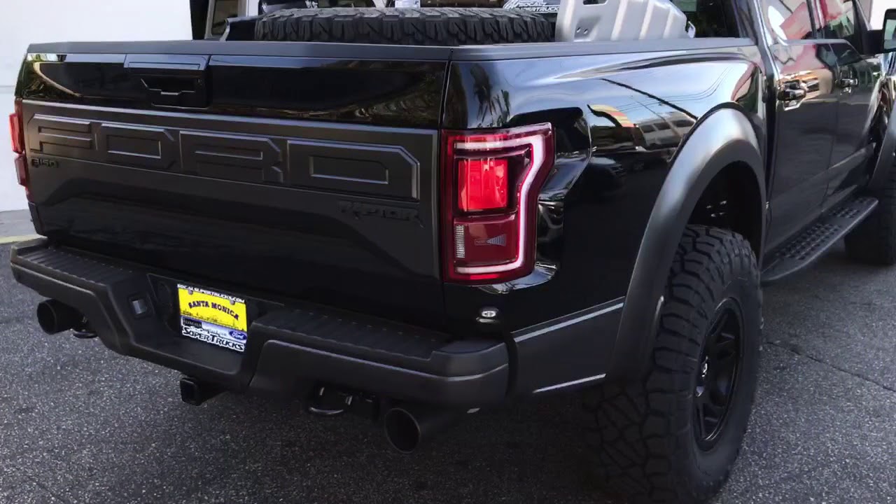 4” Lift Ford Raptor 2017-2018 Fabtech Fuel Rims - YouTube