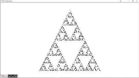 Chaos Game via Python Turtle