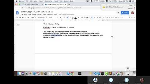 Design Patterns - Chain of Responsibility and Memento