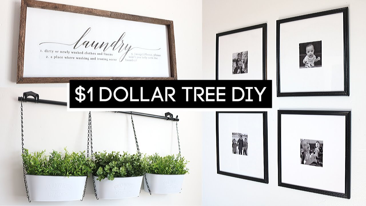 DIY Farmhouse Decor! Super Easy Dollar Tree Transformations! *2020*