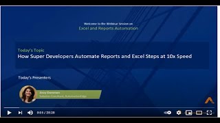 How Super Developers Automate Reports and Excel Steps at 10x Speed