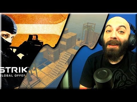 Stream Highlights: Ιανουάριος 2017- Mέρος 1 (Raft, CS:GO)