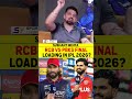 RCB VS PBKS IN FINAL LOADING IN IPL 2026? #rcbvspbks #rajatpatidar #shreyasiyer #iplfinal #ipl2026