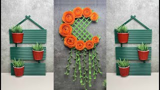 Membuat Hiasan Dinding Dari Sedotan Yang Mudah Kerajinan Dari Sedotan Plastik Straw Craft Ideas