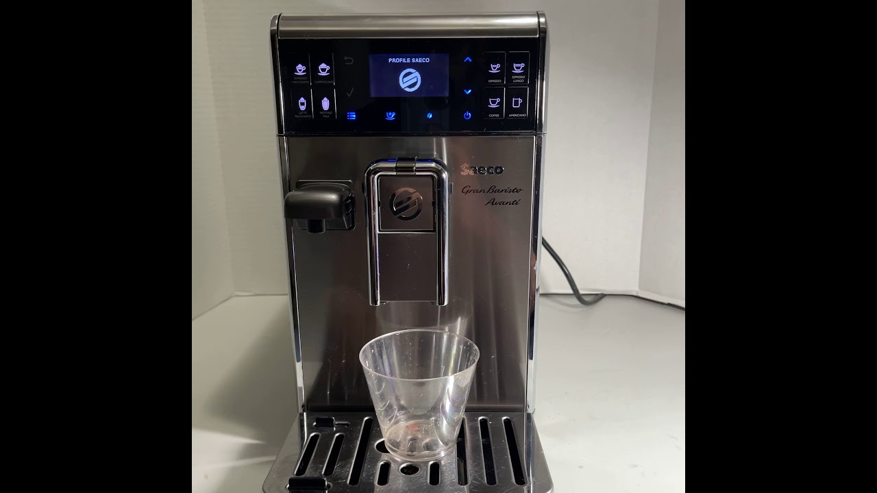 Saeco Gran Baristo Avanti-Gears and 