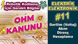 Ohm Kanunu Akım Gerilim Direnç Hesaplama Formülü