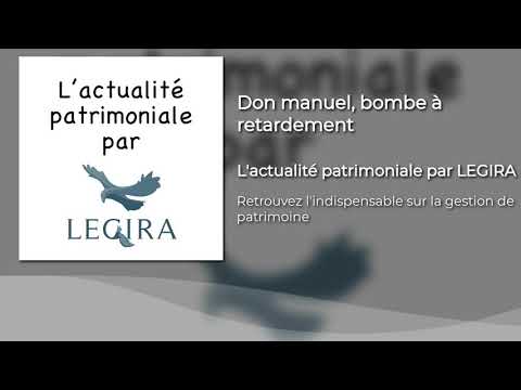 Le don manuel : une bombe véritable bombe à retardement