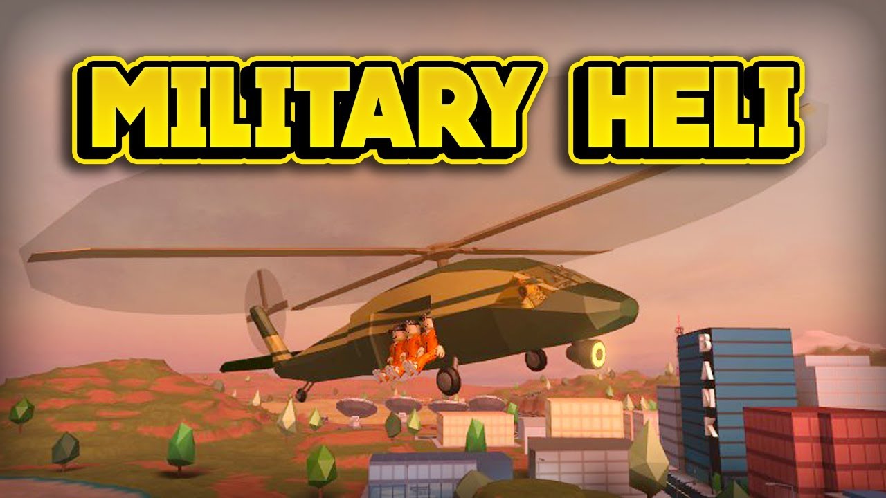 A MILITARY HELICOPTER IS COMING TO JAILBREAK! (ROBLOX ...