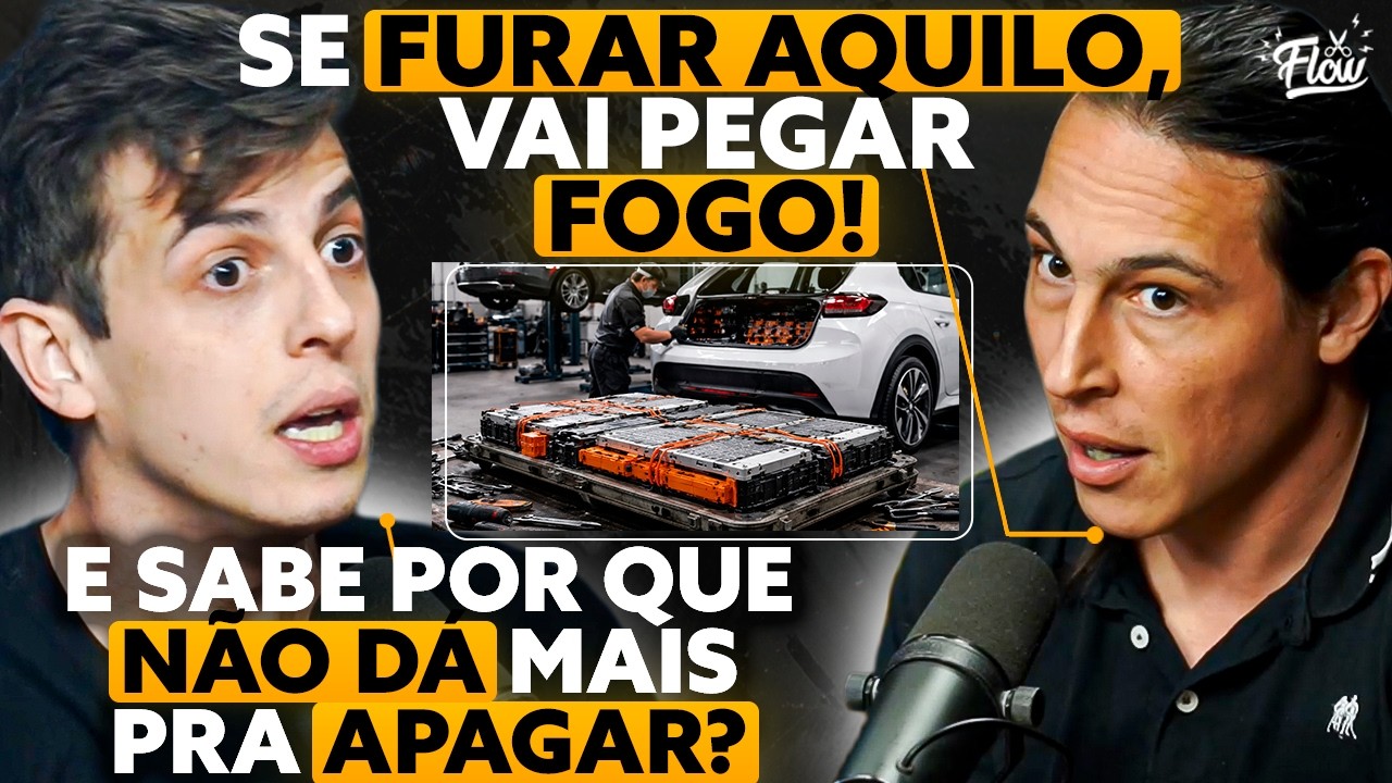O MAIOR PERIGO dos CARROS ELÉTRICOS que NINGUÉM FALA!