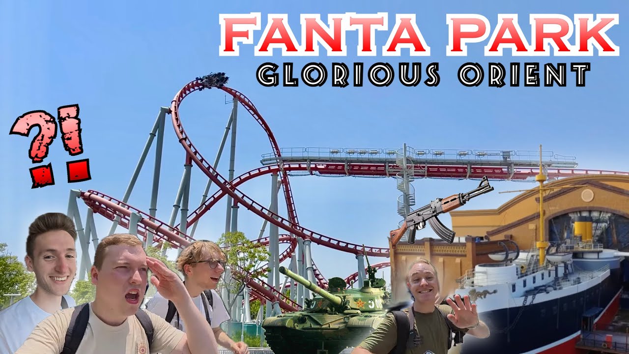 Absolut FASSUNGSLOS im Chinesischem KRIEGSPARK!? Fanta Park Glorious Orient | Vlog 