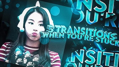 5 Alight Motion transitions you can use when you