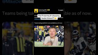 Pat Freiermuth is Drawing Trade Rumors?!😒 Absolutely Not!! #nfl #pittsburghsteelers