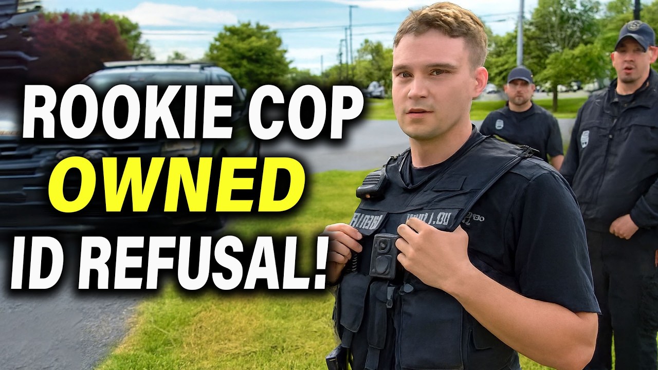 Rookie UK Cop Totally Owned! ID Refusal & Epic Police Fail! - YouTube