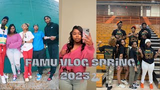 First Week As A Rattler! | FAMU Spring 2023 Vlog 🐍💚🧡📚