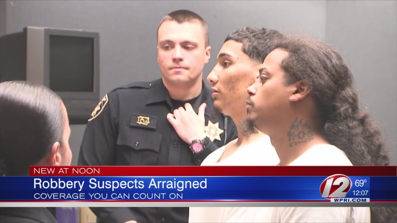 Providence Robbery Suspects Arraigned - YouTube