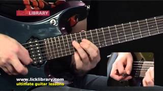 Devils Day Andy James Guitar Performance | Metal Soloing Techniques Licklibrary chords