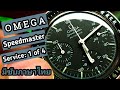 Omega Speedmaster Reduced Cal. ETA 2890 service part 1 of 4 / เซอร์วิส Omega ETA 2890