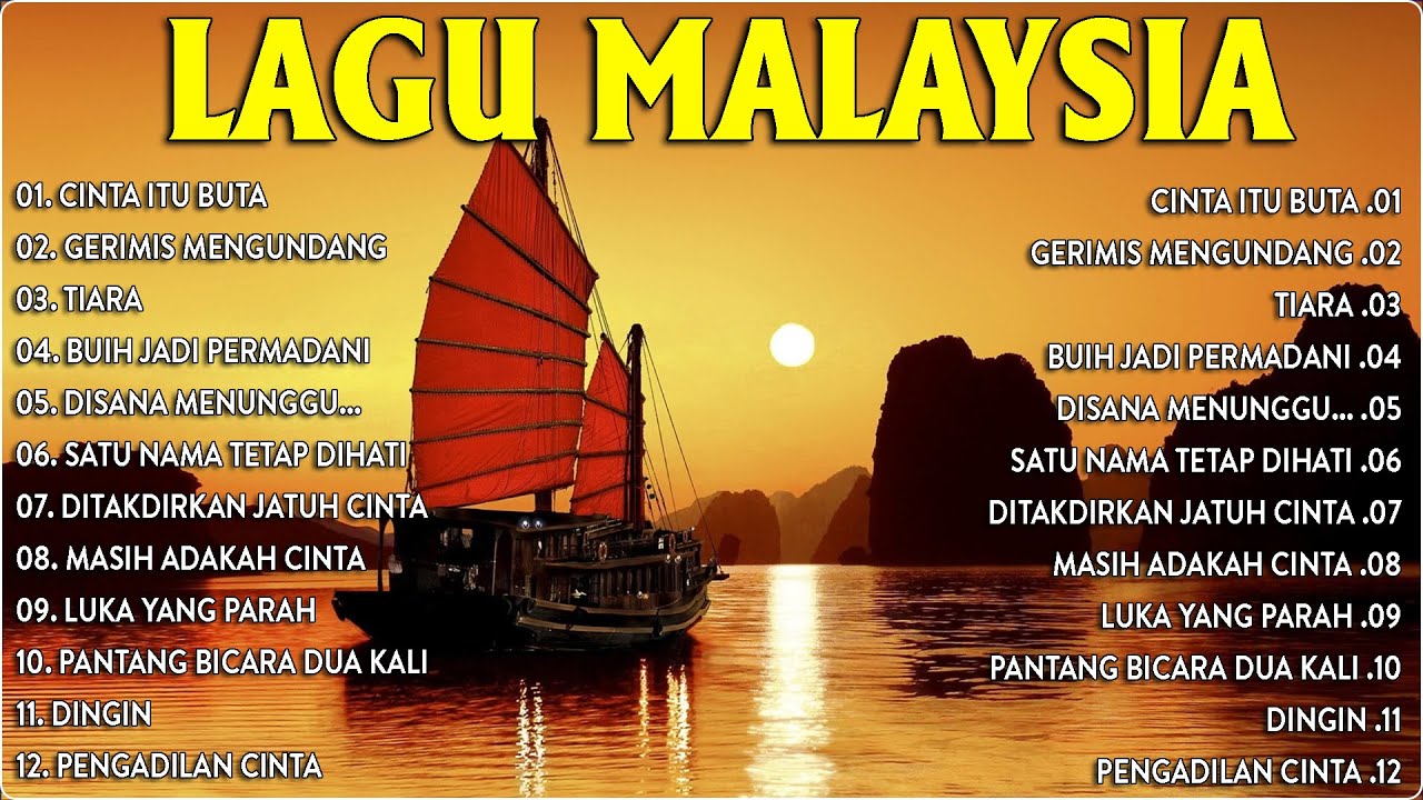 Tanpa Iklan Lagu Malaysia Lama Populer 2025 Lagu Malaysia 90an Full Album✅