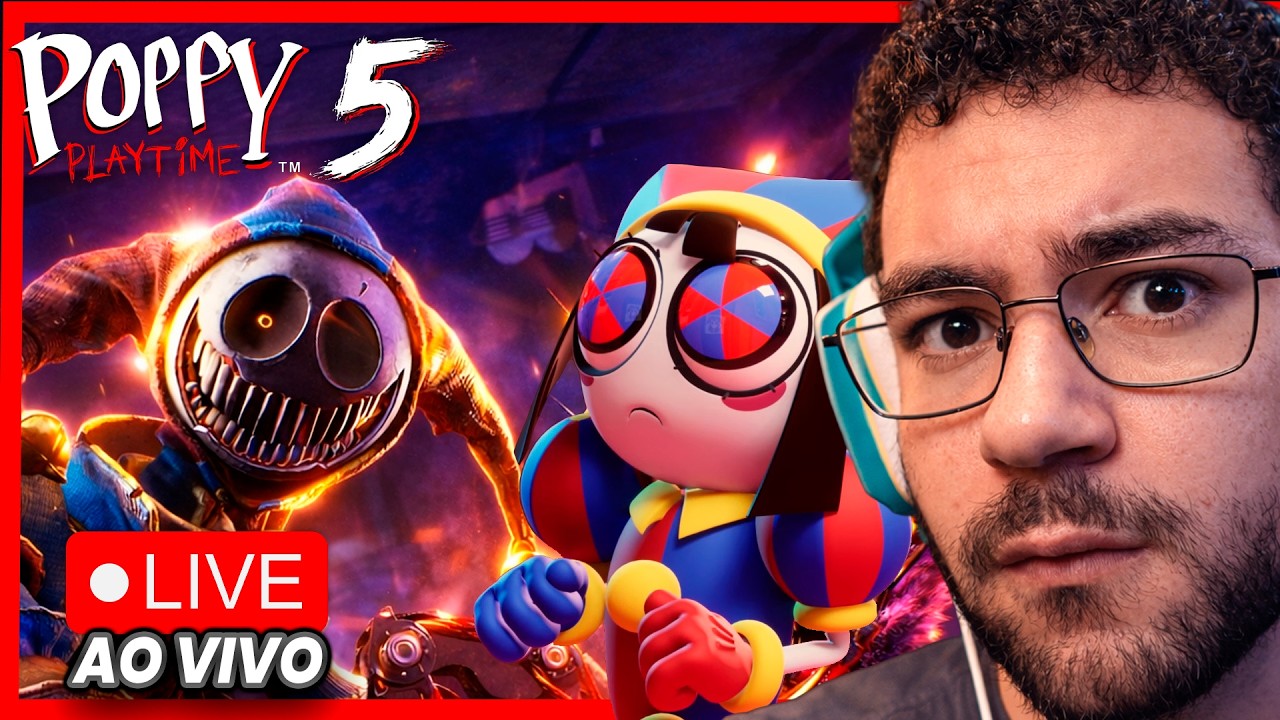 Poppy Playtime Chapter 5 Ao VIVO