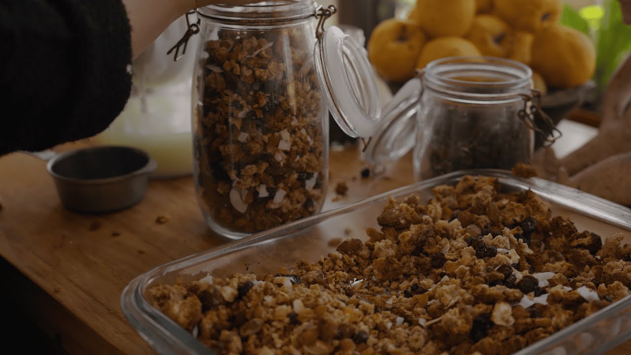 GRANOLA CASERA FERMENTADA INTENCIONES DE EQUINOCCIO