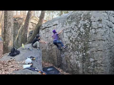 Beta Video for climb Shotgun v6, Stone Fort