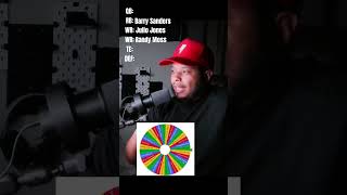 Spin The Wheel NFL Edition #spinthewheel #nfl #football #buildateam #nflfootball #draft