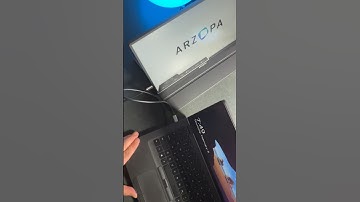 How to Connect Your ARZOPA Monitor to a Laptop 💻🖥️