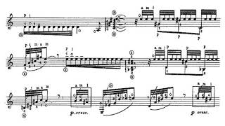 Edino Krieger - Ritmata For Guitar Score Video