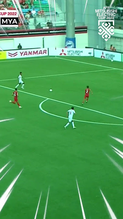 Take a bow, Maung Maung Lwin 🎩#AFFMitsubishiElectricCup2022 | #BeTheGameChanger | #SGPvMYA
