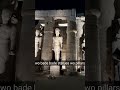 Luxor Temple at Night #travel #luxor #egypt #shorts