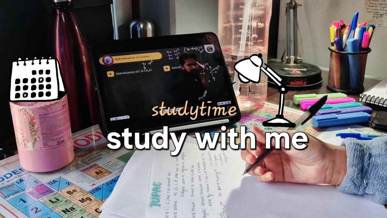 study with me 45 min study with a relaxing music warm and firewood