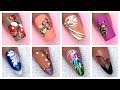 Simple Nails Art Tutorial For Beginners | Amazing Nails Art Idea Designs Compilation | Olad Beauty