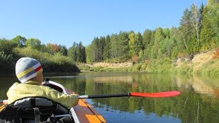 Сплав по реке Быстрица 14 сентября 2014.  River rafting