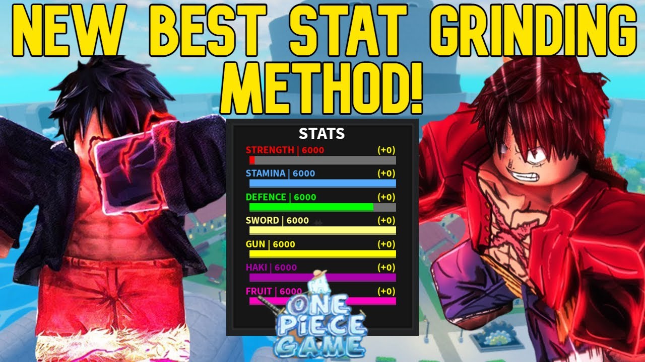 New Best Training Stats Method in A One Piece Game - BiliBili