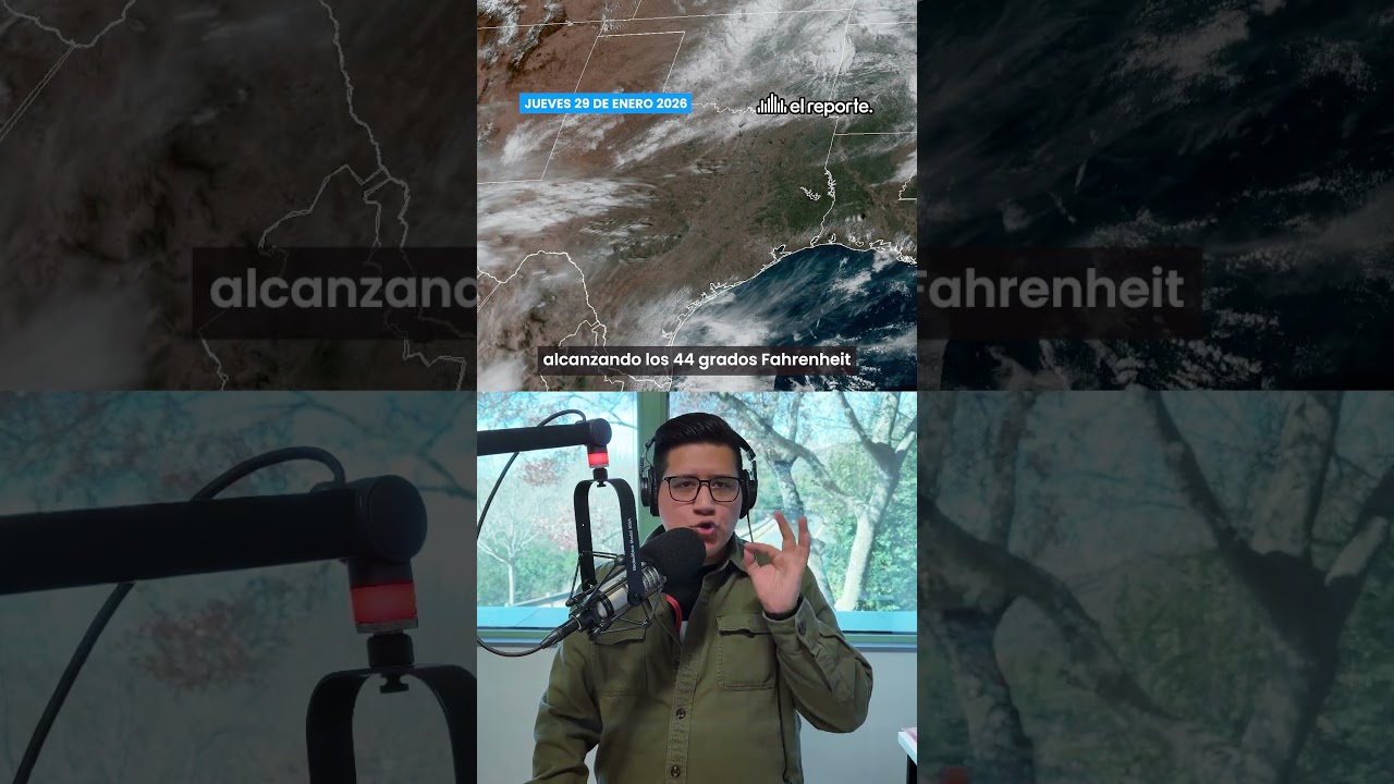 ❄ Helada este fin de semana en el centro de Texas: mínimas bajo 20°F pero sin hielo ni lluvia