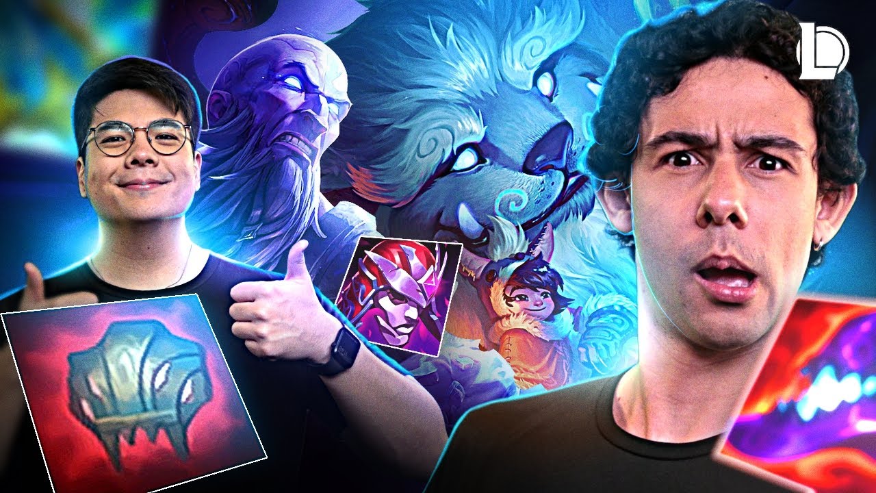 ARENA VOLTOU! COMBO ROUBADO DE NUNU E RYZE ft. @esacarry  | 2V2V2V2 League Of legends