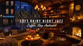 Relaxation with Soft Rainy Night Jazz ☕🌧️ Cozy Coffee Shop Ambience & Smooth Jazz Instrumental Music screenshot 3
